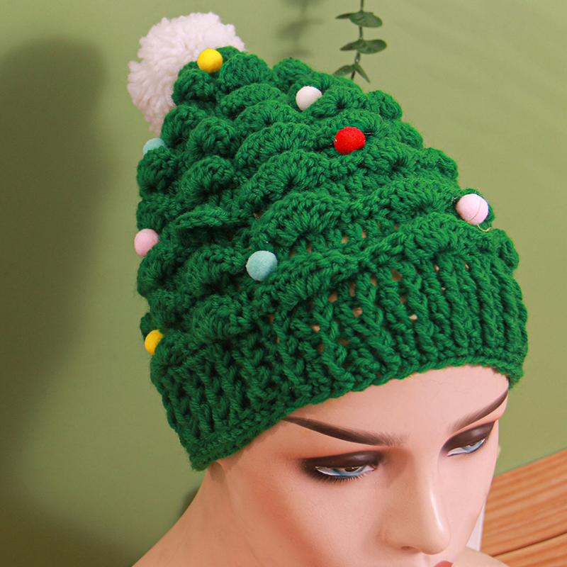 Unisex Funny New Year Party Supplies Christmas Christmas Knit Beanie Hat