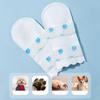 12pcs/set Breathable Disposable Pet Shoe Covers Dustproof Dog Disposable Booties  for Dogs Cats