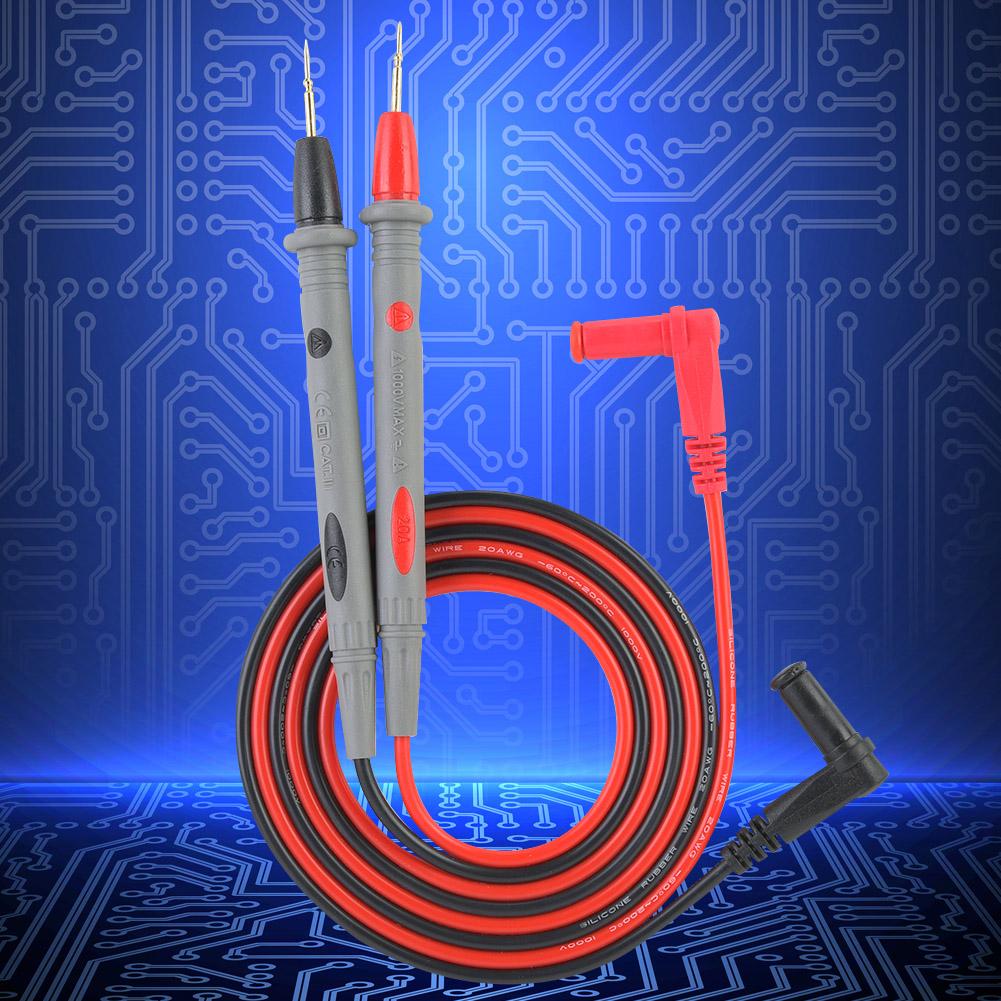 2 шт. PT1006 Цифровой мультиметр Игольчатый наконечник Зонд Ручка Тест 20А 109см