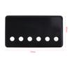 2pcs/set Metal Guitar Humbucker Pickup Cover 50 / 52mm for LP Guitar 2 Colors Optional