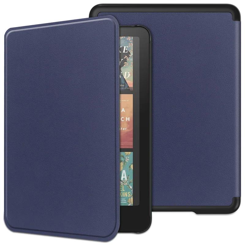 Funda For Kindle Paperwhite 2024 Case 7 дюймов PU Leather Flip Smart Cover For Coque Kindle Paperwhite 2024 12th Generation Case