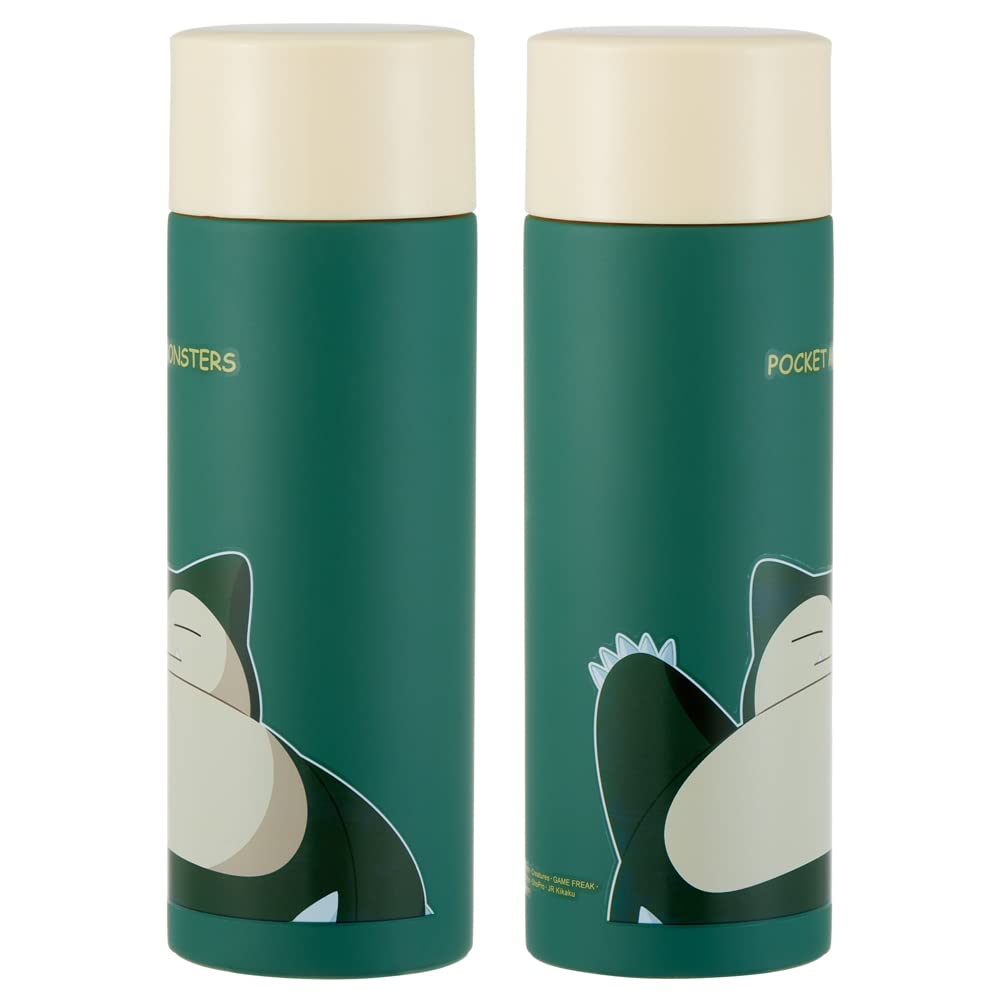 Skater Stainless Steel Mug Bottle, Pokémon Snorlax, 350ml, SMBC4B-A