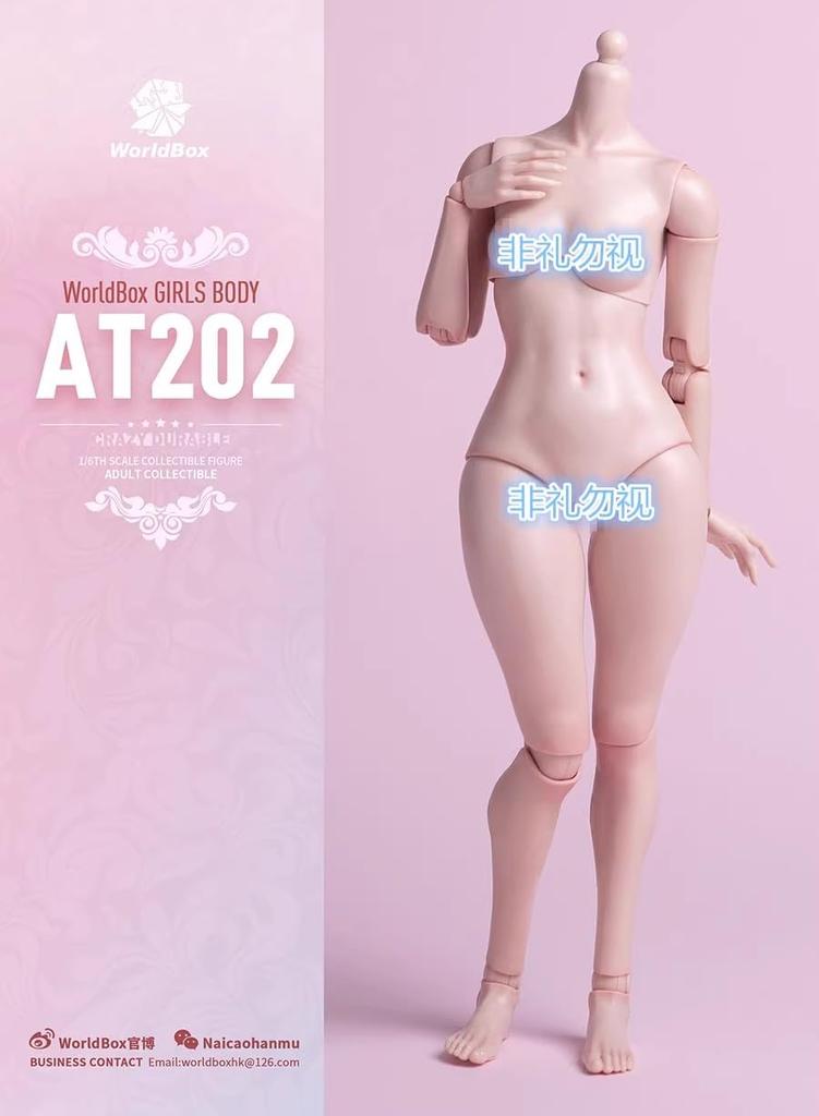Фигурка персонажа в масштабе 1/6 TOYBARJAPAN Белая Бледная Азиатская Женская Модель AT202