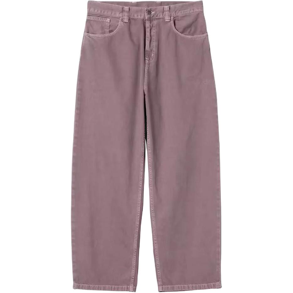 Carhartt WIP Однотонные свободные повседневные брюки на молнии мужские низ I03480933I4J