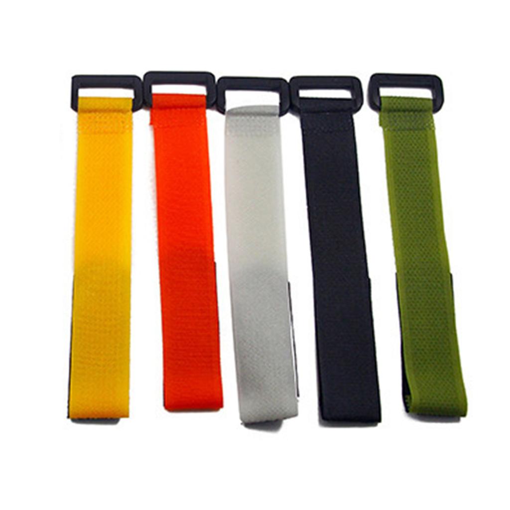 5Pcs Fishing Rod Tie Elastics Rod Holder Straps Outdoor Fishing Rod Belt Straps Elastics Fishing Tackle Tie Enduring