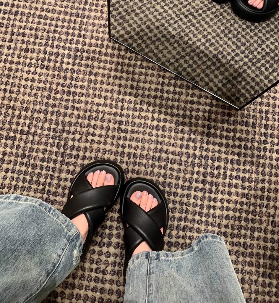 Flip-flops Children Wear Grape Mother Huizhou Women's Shoes In Summer 2025 Spring and Summer Platform Casual Shoes Simple