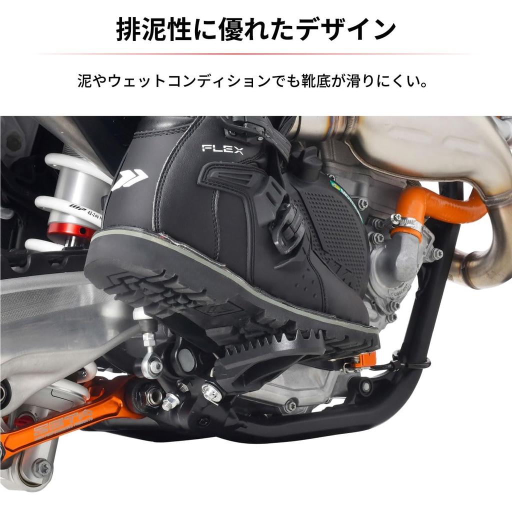 ZETA Racing KLX250/D-TRACKER '98-20, KLX300R '96-23 Wide Foot Peg, Chromoly Mid Width: Approx. 2.0