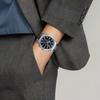Casio EDIFICE 100 meters waterproof quartz movement stainless steel strap Japanese and Korean watch men's watch black dial EFB710D1A