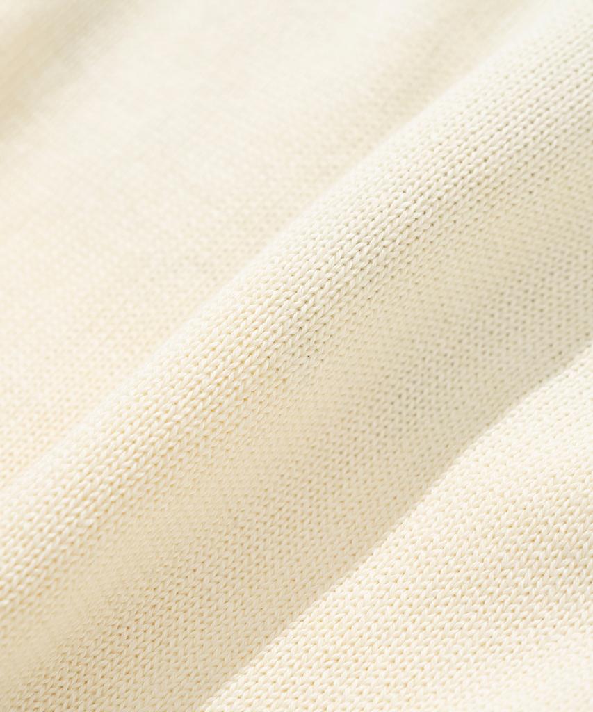 KNITTED Let'S Love Donut Round Knit Ivory