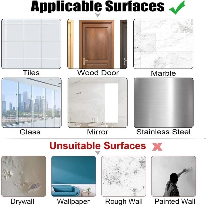 6/12 Pcs Adhesive Stainless Steel Towel Hooks Household Non Punching Strong Hook Wall Hanger Hook