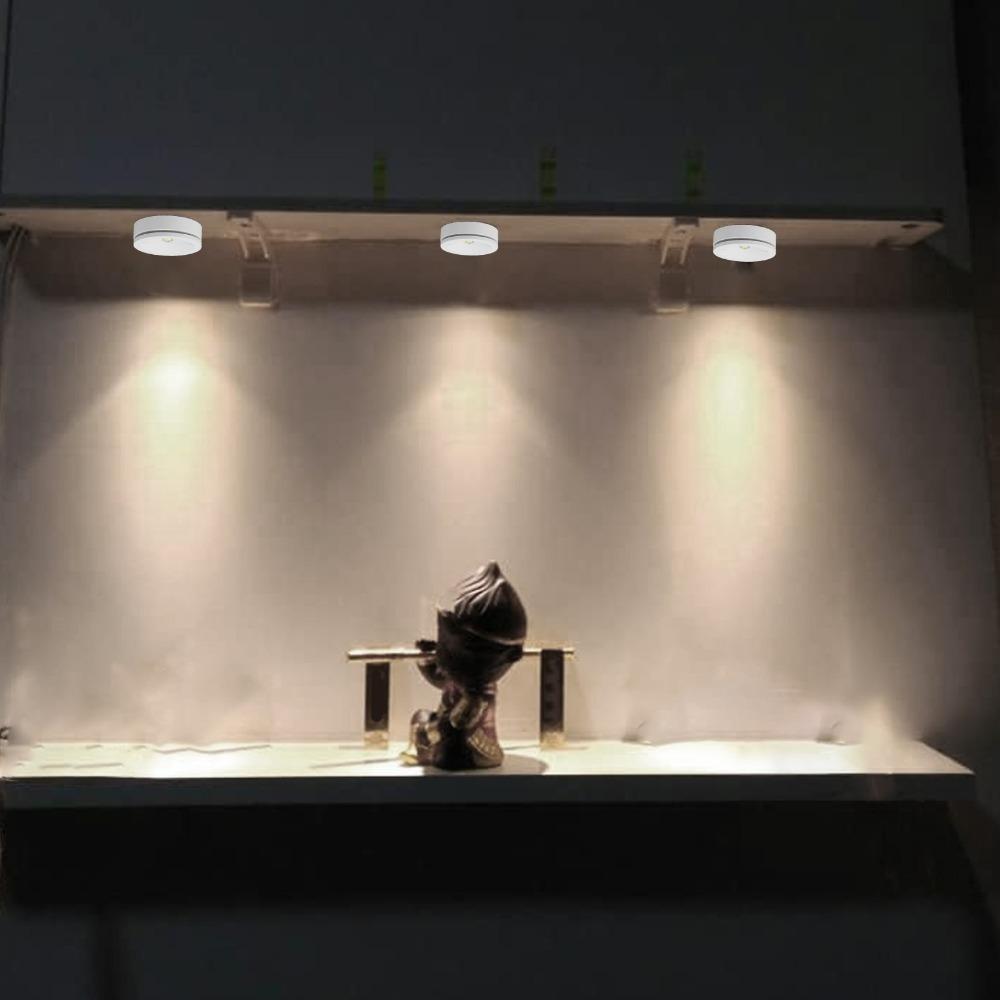 2pcs 6.6ft Cable USB Mini Spotlights 5V Small Spot Lights LED Spotlights Display Cabinets