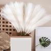 20Pcs Simulation Plant No Watering Realistic 55cm Artificial Pampas Grass Green Plant Decoration Home Decor