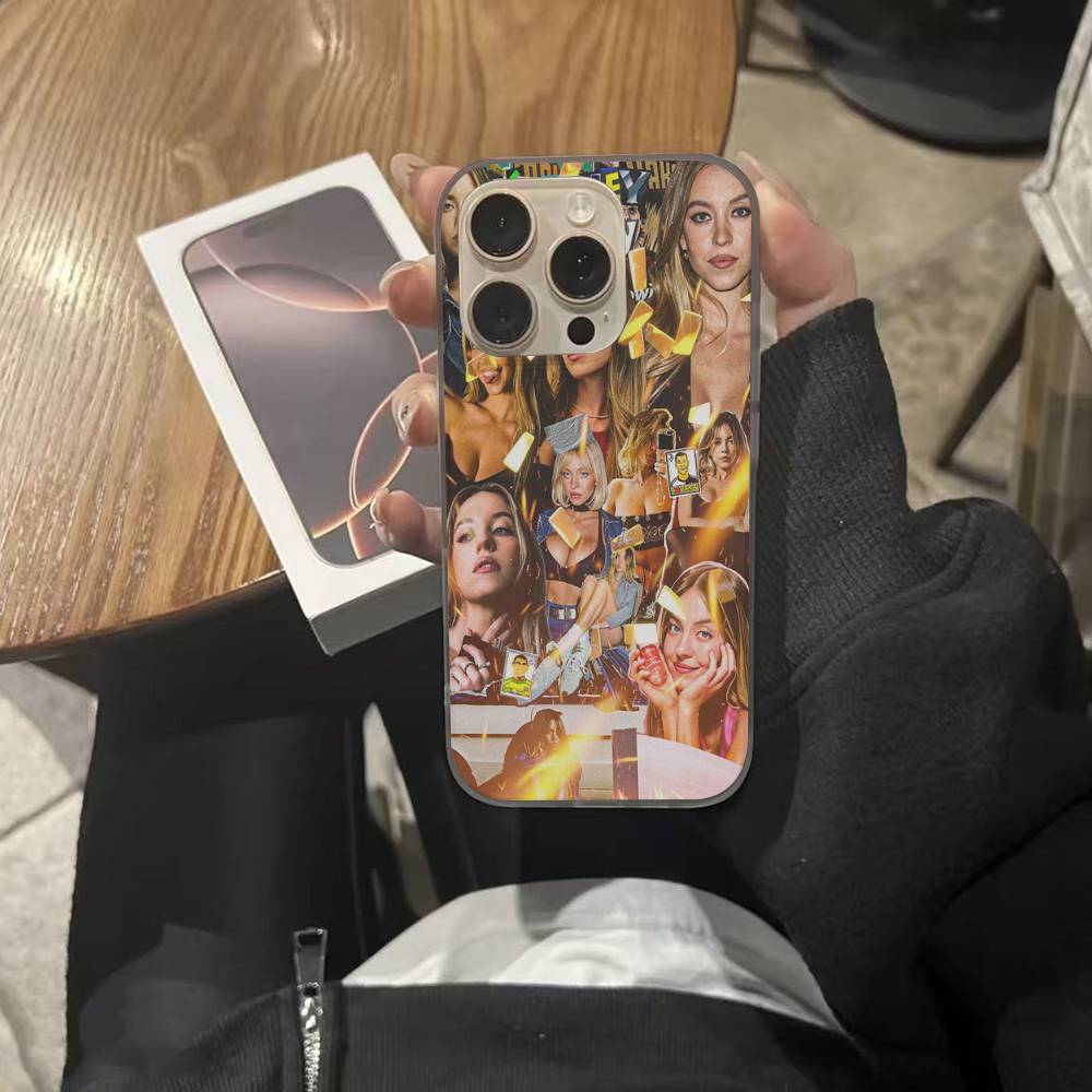 Певица Сидни С-Суини Для IPhone 17 16 15 14 Plus 13 12 11 Pro Max С ударопрочным защитным чехлом для телефона