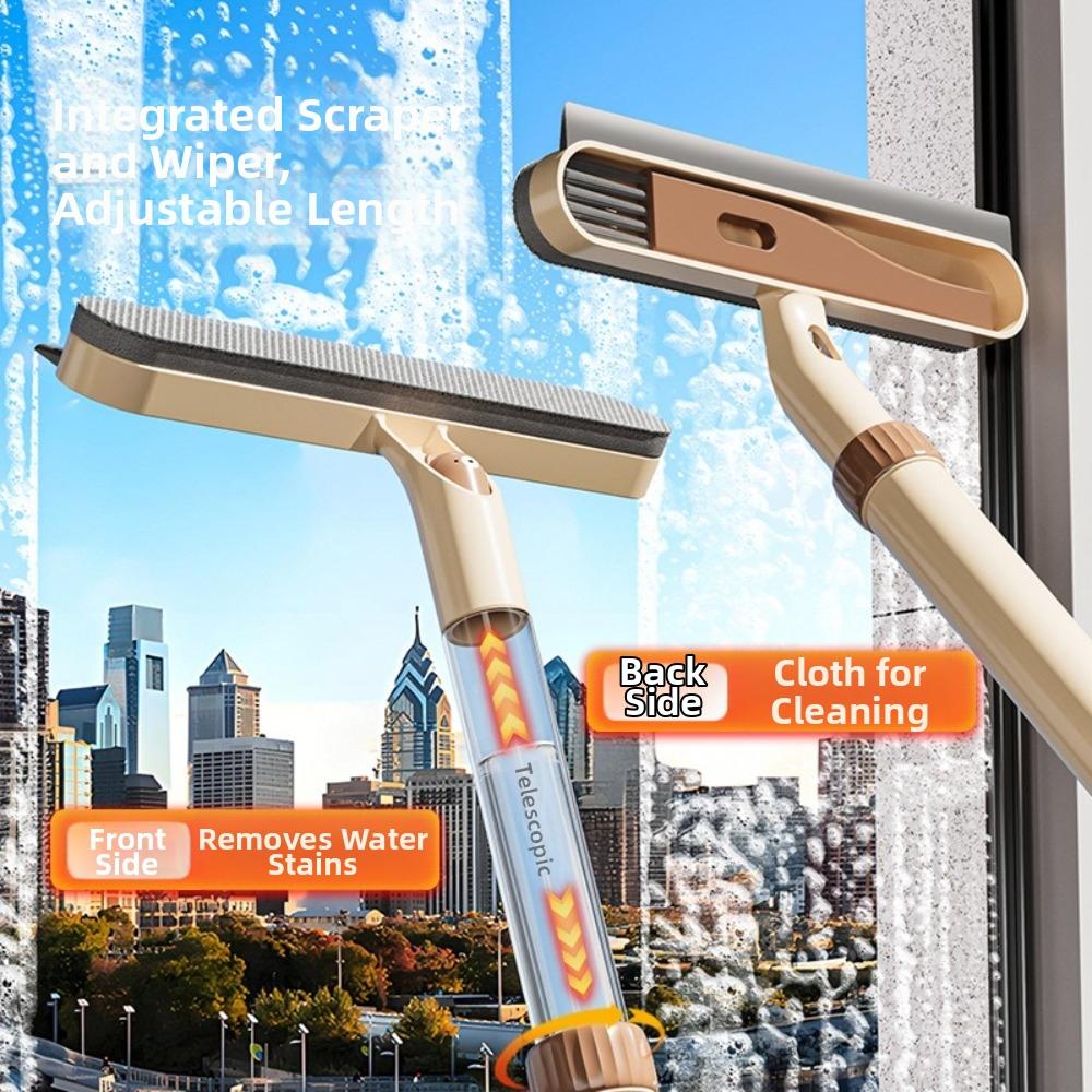 Retractable Glass Wiper Extendable Mirror Cleaner Multifunctional Shower Squeegee Mirrors