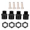 RC Car 12mm to 17mm Wheel Hex Conversion Adapter Accessories for Sakura D4 HSP 94123 1 10 Car