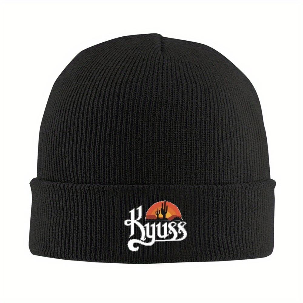1pc Kyuss Rock Band Metal Music Beanie Hat For Winter Bonnet Knitted Hat