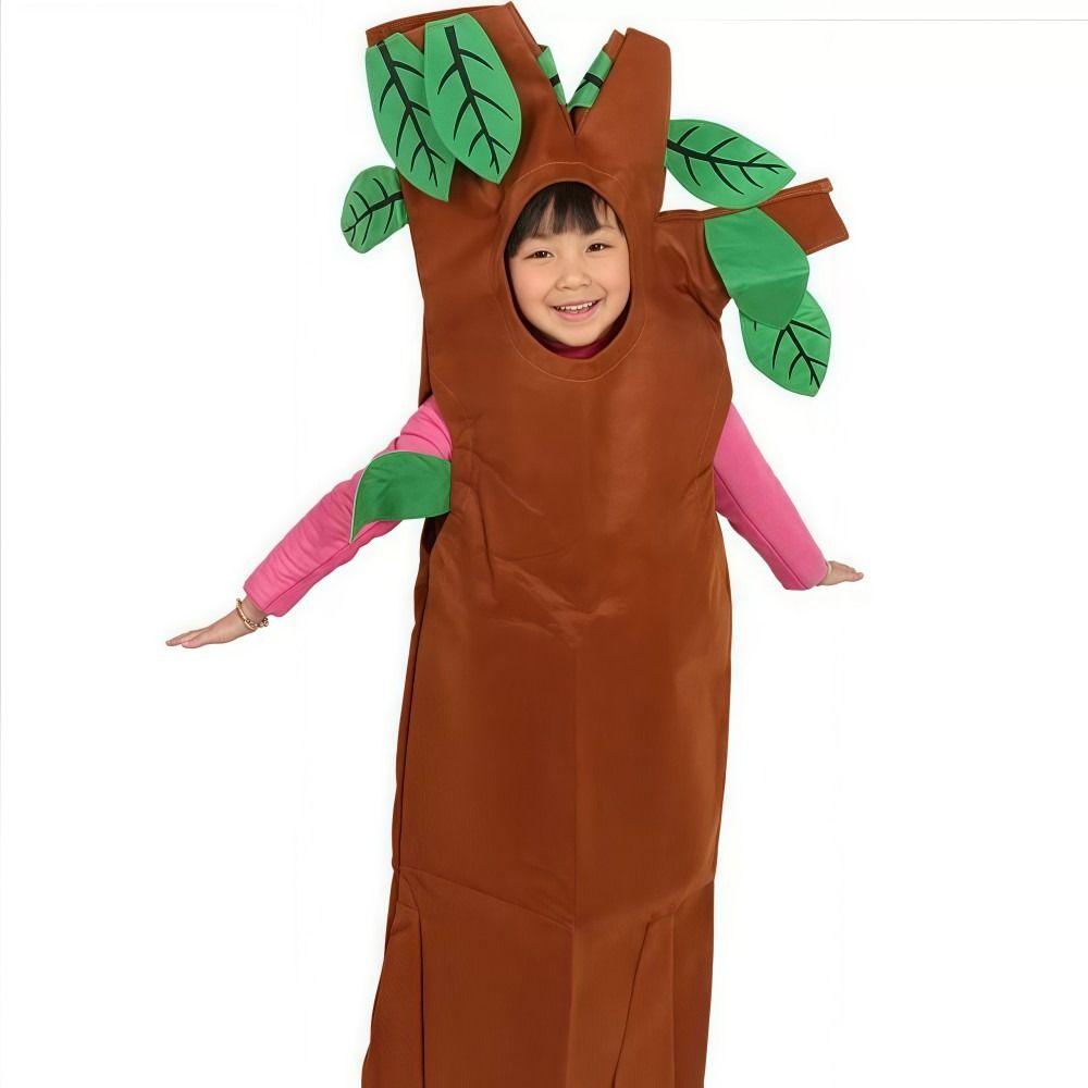 Детский костюм дерева в стиле реализма, одежда для сцены, декоративный для дня рождения