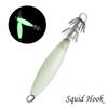 1/5PCS Simulation Jigs Angling Fishing Tackle Octopus Bait Wood Shrimp Lures Squid Hook