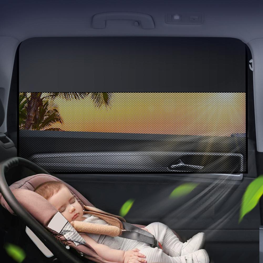 Magnetic Car Window Shades Universal Side Window Sun Shades Summer Protective Window Shade for Car Camping Napping Sleeping
