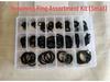 Snap Ring Assortment Kit: Shaft, Hole, Internal & External C-Clip Set