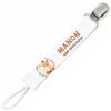 Planetee Attache Tétine Pour Prénom MANON Rusee Comme Maman Renard | Attache Sucette Cadeau Naissance