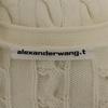 Alexander Wang Кардиган короткой вязки с длинными рукавами белый Женский Б/У
