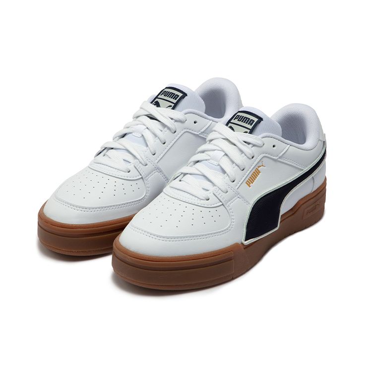 Puma Ca Pro Повседневные Кроссовки Низкие Унисекс Кроссовки Белый Черный 383404-01