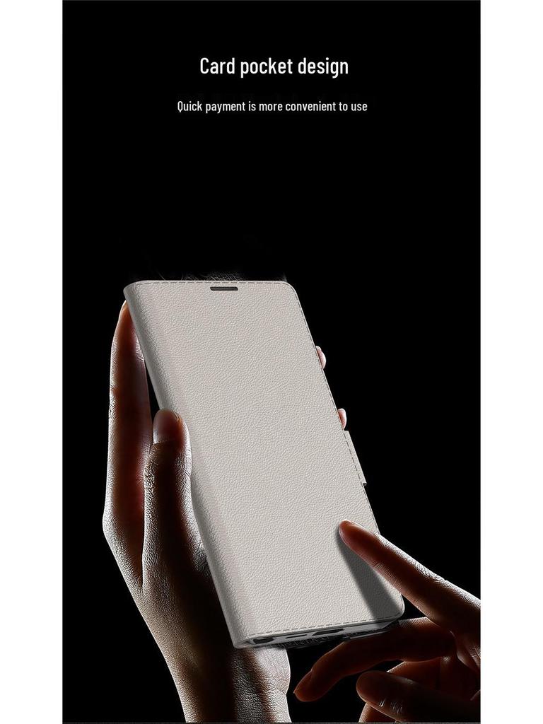 Кожаный чехол-бумажник Samsung S26 Ultra с держателем для карт - Защитный и стильный