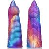 Компактный Вибрирующий Dildo в Форме Инопланетянина - Беспроводной Искусственный Пенис Анальная Пробка для Женщин