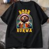 Kurwa Gladiator T Shirts for Men Women The Glory of Rome Graphic T-Shirt Bober Beaver Boberek Tshirt Casual Graphic Tees