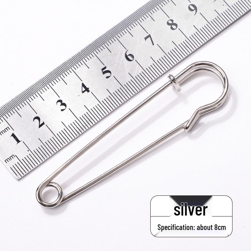 Большая булавка для шали, пряжка для свитера, брошь - Ручная работа, аксессуар для DIY-украшений