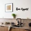 Bon Appetit Настенный декор Металлическая вывеска Фермерская кухня Искусство Bon Appetit Настенный декор Металлическая вывеска Фермерская кухня Искусство