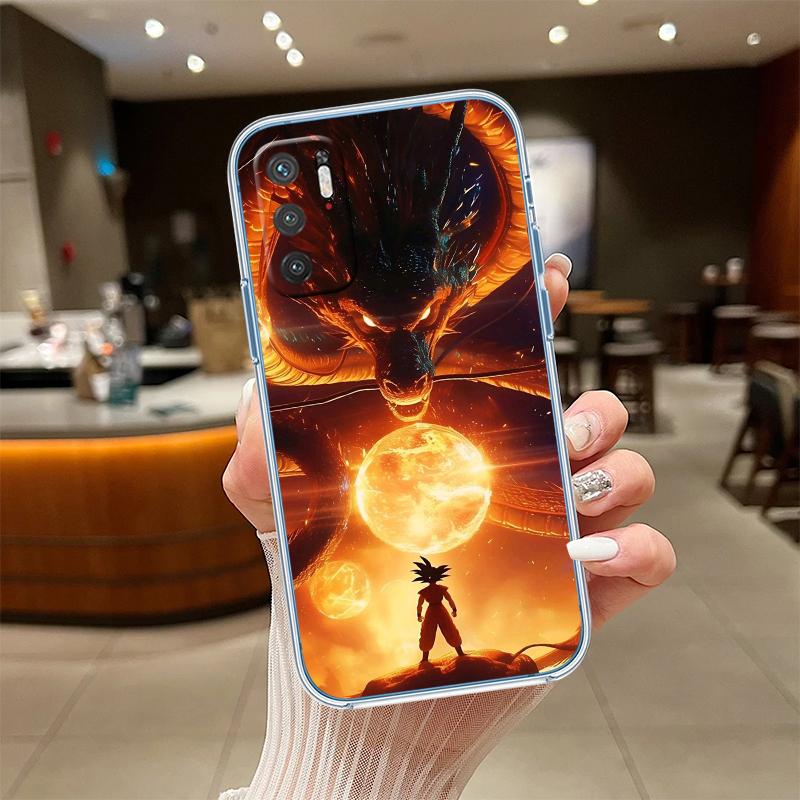 RE26 Dragon Ball Goku Transparent Phone Case for Motorola Moto Edge 20 30 40 50 S30 Fusion Ultra Pro Neo Lite + G200 G23