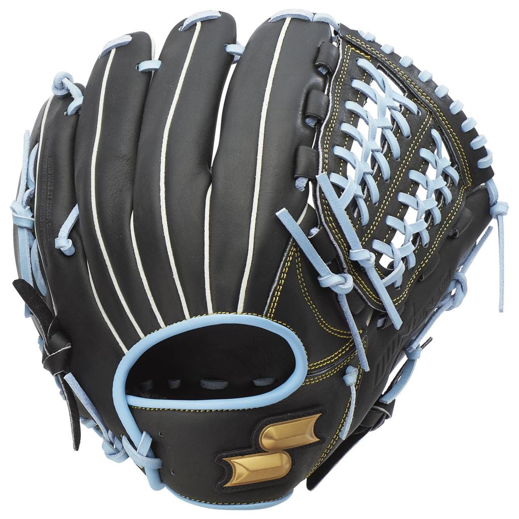 SSK Soft Baseball Wind Dream Black X B Blue Size L Series, All-Around, WCG15025F, (9065), (Right-Handed Throw)