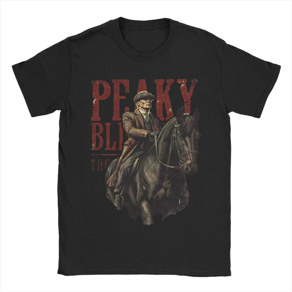 New Print Tommy Shelby Peakys Blinders The Immortal Unisexs Clothing Womens Clothing T Shirt Tee Pure Cotton Summer Tshirt