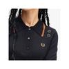 Fred Perry [amy Winehouse] Metallic Tip Knit Shirt   Black Afpf2438118 102 qzgAfpf2438118 102