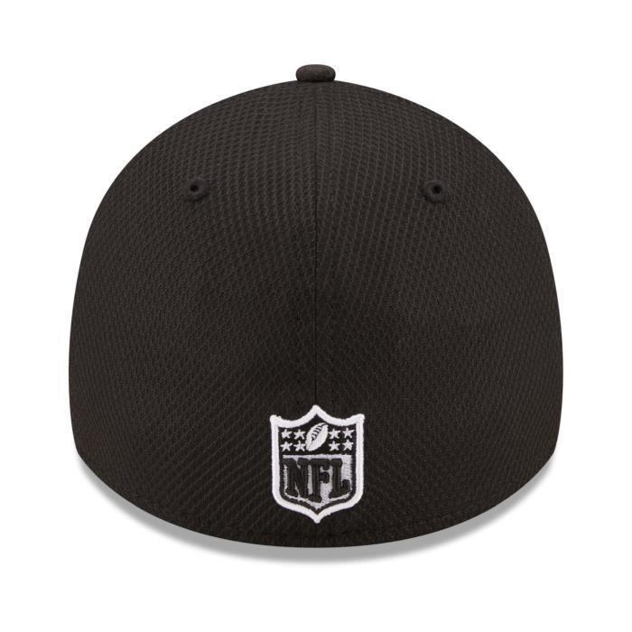 Casquette New Era 39Thirty Diamond Era - NFL SHIELD Noir - Homme