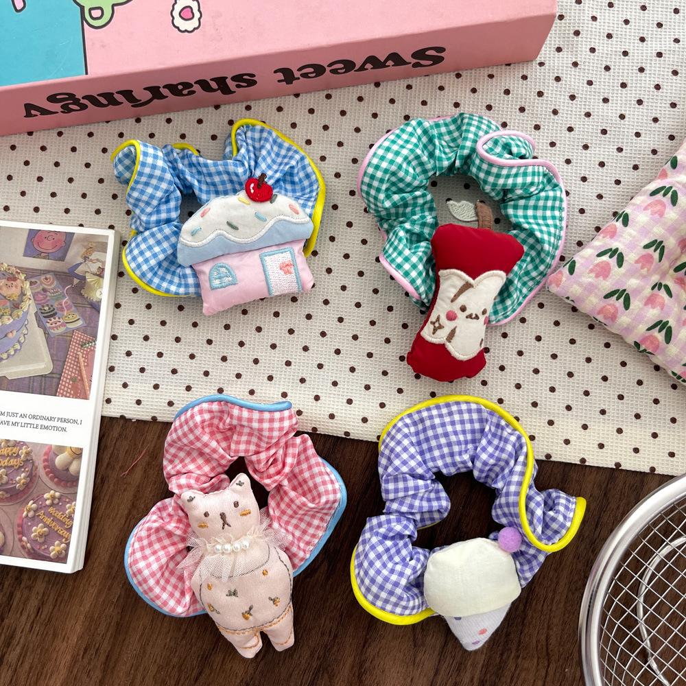 Детские эластичные резинки для волос мультяшные милые для маленьких девочек веревки для волос резинки для хвостика резинки детские головные уборы аксессуары для волос