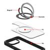 Матовый чехол для телефона с вращающейся подставкой на 360 ° для iPhone 13 14 15 Pro Max 15 14 Plus с магнитными кронштейнами Magsafe, защитный чехол для телефона