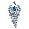 1pc Jewelry Accessories Luxury Peacock Brooches Colorful Rhinestone Creative For Women Crystal Brooch Pins