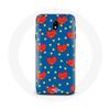 Case for Samsung Galaxy J5 2017 BTS Bangtan Boys BT21 TATA De V Blue Background