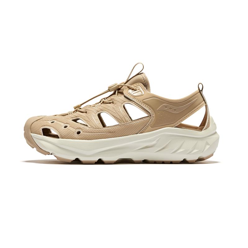 SAUCONY Кроссовки для бега с низким верхом, устойчивые к скольжению и истиранию, унисекс, светло-бежевые, Saucony S28904-3