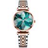 NIBOSI Stylish Arm Analog Stainless Gift for Green Watches Women's Watch, Watch, Ladies, Waterproof, Quartz, Brand, Casual, Business, Steel, Cute,