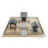 Sankei Miniature Art Petit Shrine Paper Craft 1/220 MP01-148