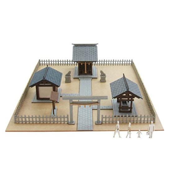 Sankei Miniature Art Petit Shrine Paper Craft 1/220 MP01-148