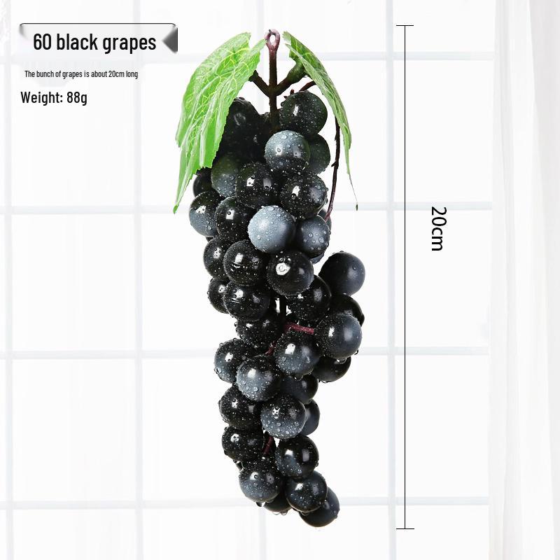 Зеленая искусственная виноградная лоза для декора стен в помещении и на балконе