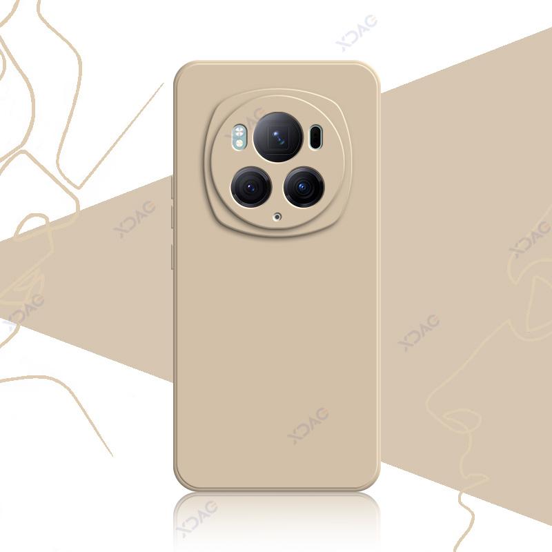 Роскошные чехлы для Honor Magic 6 Pro Ultimate Magic6Pro Magic6Ultimate 5G жидкий мягкий силиконовый защитный корпус для телефона