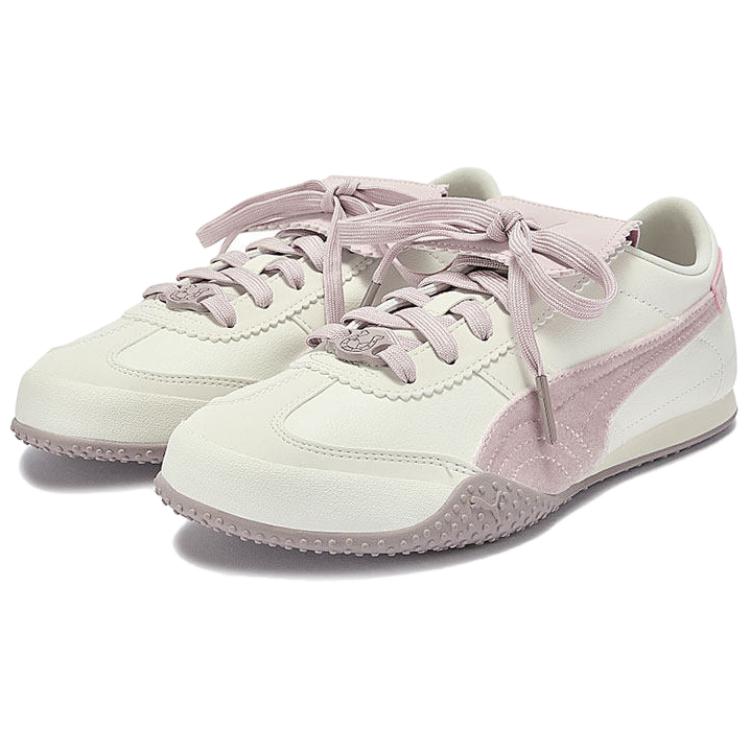 Puma Bella UT Повседневная обувь с низким верхом Женская Бело-фиолетовая 406665-01