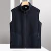 Жилет Осень и Зима Мужской и Женский Одинаковый Стиль Многокарманный Новый Стиль Стойка Воротник Уличный Функциональный Жилет с Зажимом для Лошади Рабочий Жилет Куртка Мужская
