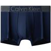 Striped Letter Jacquard Waistband Boxer Shorts Men Bottoms Navy-Blue NB1021O8SB